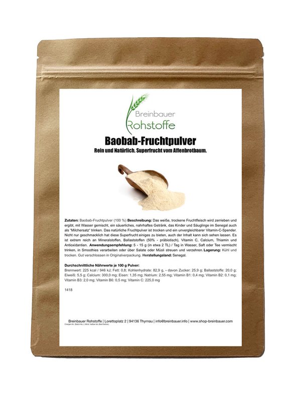 Baobab | Fruit powder from the fruits of the baobab tree