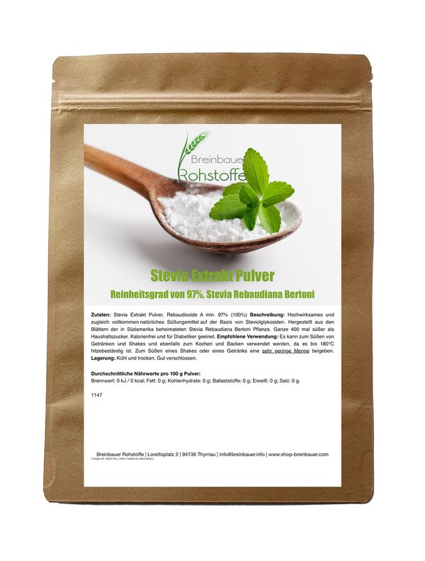 Stevia extract powder